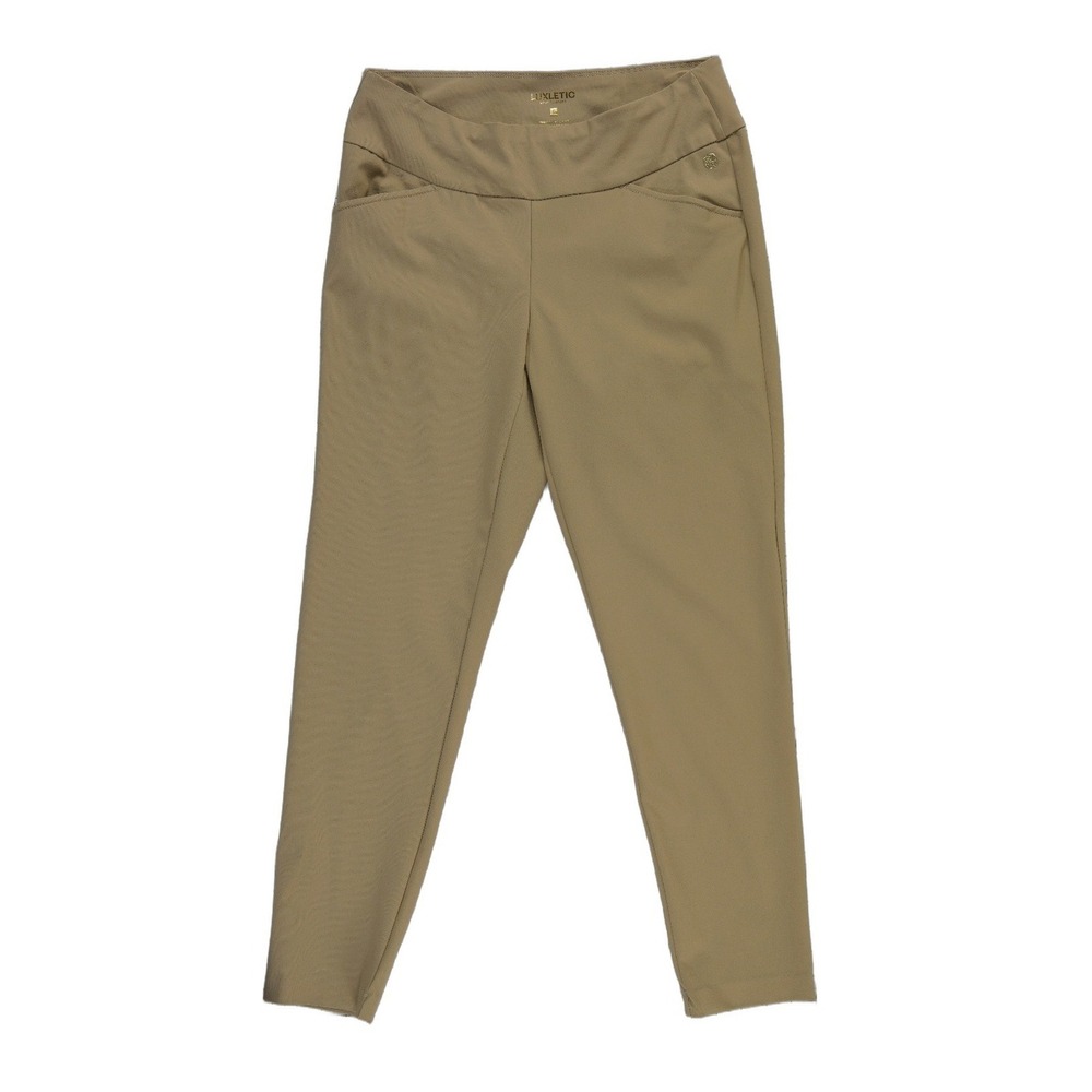 Lilly Pulitzer Luxletic Golf Pants Women's Size 8 Khaki Stretch Performance